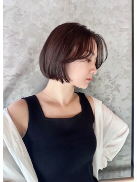 エリス 四条烏丸店(ELIS) タッセルボブ×透明感グレージュカラー