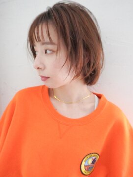 ノラ ウメダ(NORA UMEDA) 【高木】ショートボブウルフカットショートウルフミニボブ