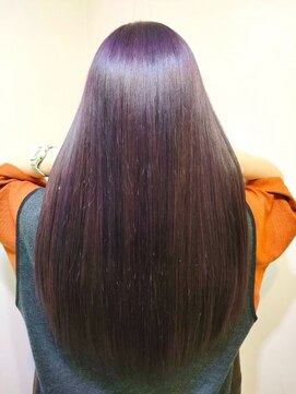 リリー シブヤ(Lilly shibuya) 【Lilly渋谷】#パープルブラウン#髪質改善#学割U24#韓国