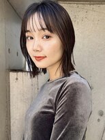 ミンクス渋谷スマートサロン(MINX shibuya smart salon)&nbsp;ショート 姫カット ダークアッシュ 魅力倍増カール シアーカラー