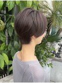 くせ毛カバー40代簡単スタイリング小顔つやショート