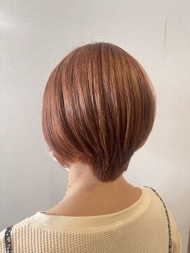 ウシワカマルエムティードット(USHIWAKAMARU MT.) ピンクブラウンベージュ