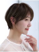 前髪ありショート20代30代40代【AIN.表参道】川原大地