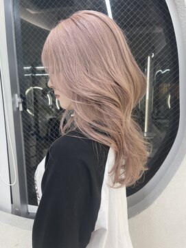 ガガ 心斎橋(GAGA) 韓国/ハイトーンカラー/ワンホンヘア/レイヤーカット/髪質改善