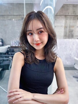 フィヴェント(Fivent) 愛されふんわりこなれミディ☆表参道髪質改善レイヤーカット