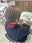 グレージュカラー♪ブリーチ2回~