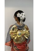 卒業式袴着付け・ヘアメイク〈銀座〉〈東銀座〉