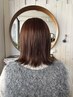 【new高彩度】N.ルフレカラー＋カット＋最上級トリートメント