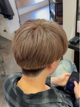 エクファ ヘア リゾート 大津 瀬田店(ex-fa hair resort) イメチェン/ホワイトブロンド/外ハネボブ/美髪/大津/瀬田