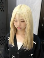 ヴァイス 渋谷店(VAICE)&nbsp;抜きっぱなしブロンドの裾カラー/アニメカラー