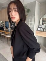 ミンクス 青山店(MINX)&nbsp;【MINX】くびれヘア＋くすみベージュハイライトカラー_表参道