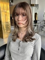 スクリーン(SCREEN)&nbsp;くびれヘア/アプリコットオレンジ/ハイライトカラー/三宮/元町