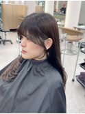 ◯ オリーブグレー/韓国/レイヤーカット/髪質改善/縮毛矯正/札幌