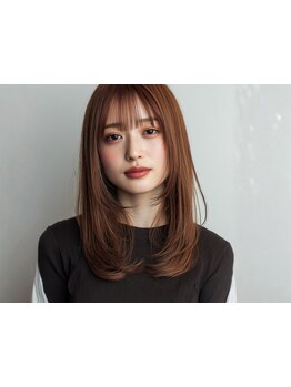 ダメージレスな艶カラー/ブリーチなしダブルカラーが人気の美容室◎カット+髪質改善ツヤカラー\6900*天文館