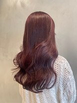 リアン(Lien)&nbsp;透明感ピンクブラウン/レイヤーカット