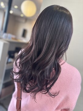 ロング×モーヴブラウン☆