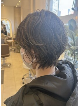 グリッター 泉中央店(GRITTERs) ショートウルフパーマ