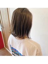 ノット 成田公津の杜(Knot)&nbsp;ダークアッシュ/ミディアムレイヤーカット/成田公津の杜駅