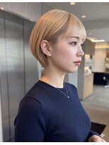 ゲイン(Gain) ショートカット・レイヤーカット×白髪ぼかし