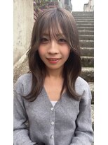 スリーマーク(THREE mark) 切りっぱなし/ミディアム