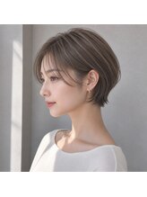 毎朝ラクで、ちゃんとおしゃれ。大人の丸みショート北千住駅]
