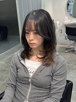 ジーニー 千葉(GENiE) 韓国レイヤーカット/顔周り/ミディアムレイヤー/【古荘竜生】