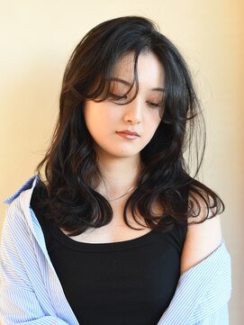 アース 名取店(HAIR&MAKE EARTH) ブルーブラック