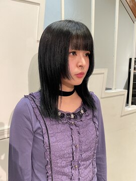 ラパンセノアール(LA PENSEE NOIR) 姫カット