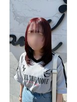 シャンティ 円山店(Shanti)&nbsp;ボルドーとざくざくレイヤー.