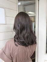 アミュレ ヘア サロン(Amule hair salon)&nbsp;透明感のあるアッシュブラウン20代30代赤みの少ないカラー