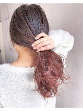 ヘアーアンドアトリエ マール(Hair&Atelier Marl) 【Marl】ラベンダーピンクのグラデーションカラー♪