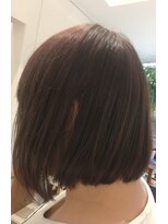 リラックスヘアーサロン ワッカ(Relax Hair Salon WAKKA) 前下がりボブ