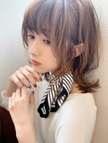 【添田】小顔になれる顔まわり似合わせカット大人ミディ