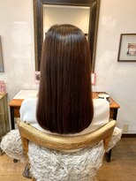 ミーノ(mｉｅｎｏ) ノンジアミンカラーで艶感◎大人可愛い♪ブラウン
