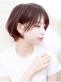 [OCEAN Hair&Life藤原純] くびれショートボブ☆