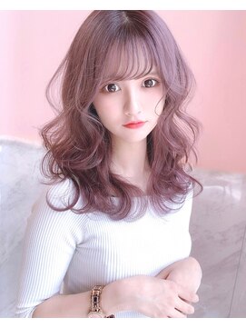 ルイ(LOUIS) 【 LOUIS 】ホワイトラベンダーカラー