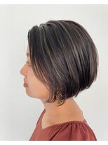 ナンバー リコ 名駅 ジャム 名古屋(N° rico JAM)&nbsp;大人かわいいくびれミディラベンダーインナーカラー