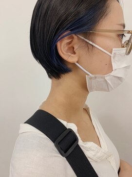 キー(kii) ショート　インナーカラー　福岡　天神　薬院　今泉