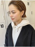 ぱつっとボブ