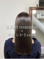 R.HAS髪質改善treatment×color