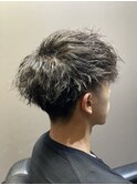 ショートマッシュツイストパーマ