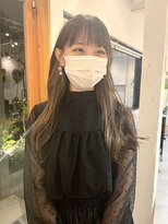 シエサロン(SHE SALON)&nbsp;レイヤースタイル.インナーホワイトベージュ