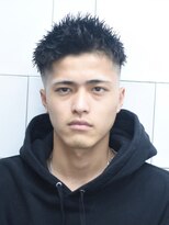 メリケンバーバーショップ コウベ(MERICAN BARBERSHOP KOBE) スパイキーショート
