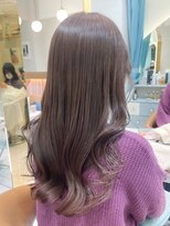 ロンドプランタン 恵比寿(Lond Printemps)&nbsp;ブリーチなしのミルクティーベージュのフェミニンヘア