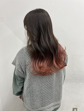 アライブ キチジョウジ(ALIVE Kichijoji) 【ALIVE吉祥寺】ピンクブラウングラデーションカラー