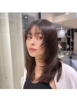 ヘアーズギャラリー なんば高島屋店(Hair's Gallery)&nbsp;レイヤーカット/顔まわりレイヤー/30代/40代/50代