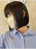 ボブ/ミニボブ/切りっぱなしボブ/ミディアム