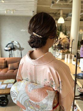 オブジェ シエル(obje't ciel) 【obje’t ciel】和装ヘアセット【暮石唯】