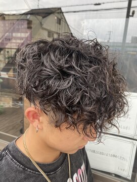 ルーディヘアーブランド(Ludi hair Brand) マッシュ×スパイラルパーマ