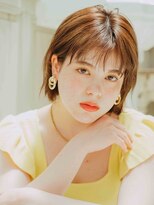 サロン ド ウィズ 西船橋店(Salon de With)&nbsp;ゆるふわボブ/ナチュラルブラウン◎30代40代50代